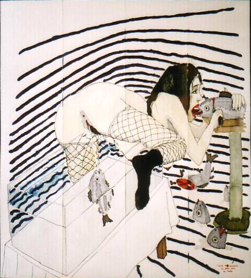 'lulu in aquarium' - 2003